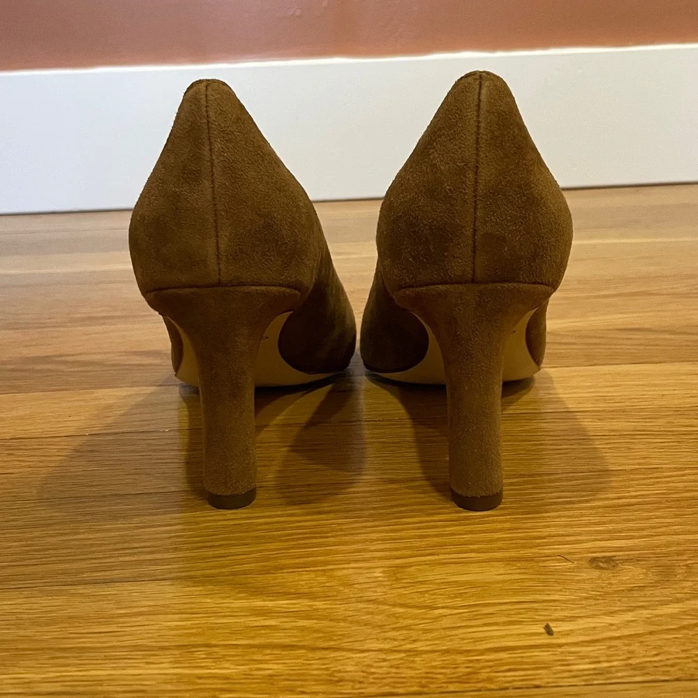 NWT Cole Haan Mylah Heel Pump (Color: spiced brown suede) Size 6 Women - Picture 14 of 14